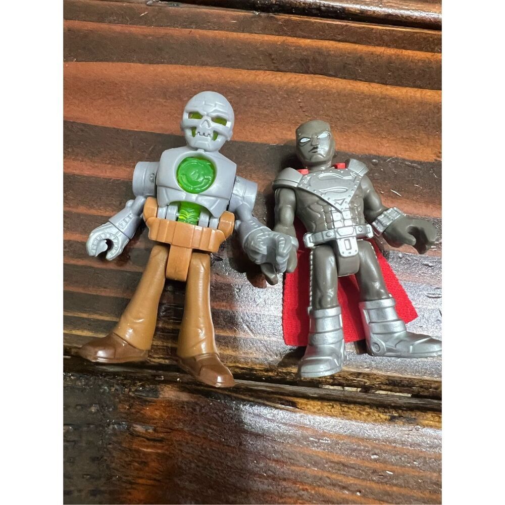 Imaginext DC Super Friends Steel & Metallo